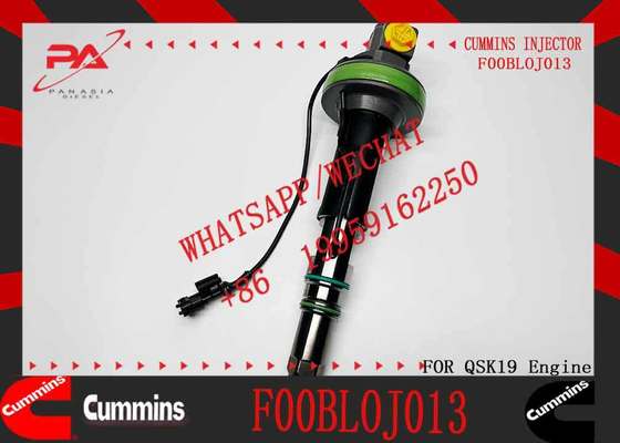 New Construction Machinery Fuel Injector for QSK19 Diesel F00BLOJ014 F00BLOJ013 0986435912 Compatible for CUMMINS Diesel Engine
