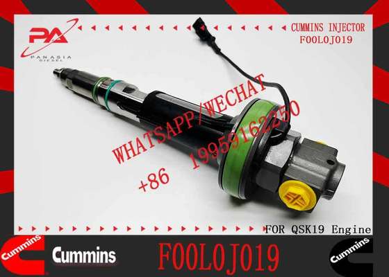 New Construction Machinery Fuel Injector for QSK19 Diesel F00L0J019 F00BLOJ014 F00BLOJ013 0986435912 Compatible for CUMMINS Diesel Engine