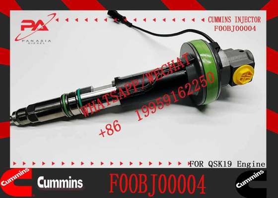 New Construction Machinery Fuel Injector for QSK19 Diesel F00L0J019 F00BLOJ014 F0OBJ00004 F00BLOJ013 0986435912 Compatible for CUMMINS Diesel Engine