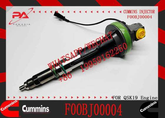 New Construction Machinery Fuel Injector for QSK19 Diesel F00L0J019 F00BLOJ014 F0OBJ00004 F00BLOJ013 0986435912 Compatible for CUMMINS Diesel Engine