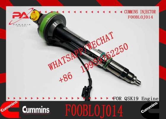 Genuine Fuel Injector Assembly 4964170 4964171 2867149 F0OBLOJ014 F00BJ00005 F0OBJOO001 for Qsk19 Engine