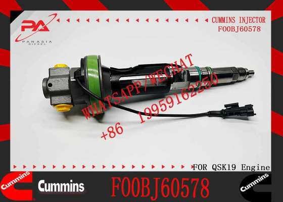 New Construction Machinery Parts-Fuel Injector for QSK19 Diesel Model Y431K05394 FO0BJ10006 FO0BJ60578 4955526 for CUMMINS Diesel