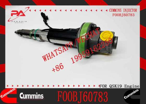 Diesel Fuel Injector F00BJ10006 0986435912 FO0BJ60578 FOOBJ60783 1000019903 for Cummins QSK19 QSK38 QSK50 QSK60 Engine