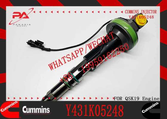 New Construction Machinery Fuel Injector for QSK19 Diesel 2867148 Y431K05248 Y431K05558 4964170 for CUMMINS Diesel Engine