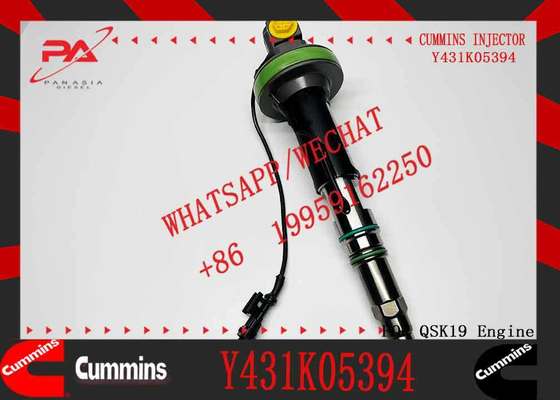 New Construction Machinery Parts-Fuel Injector for QSK19 Diesel Model Y431K05394 FO0BJ10006 4955526 for CUMMINS Diesel
