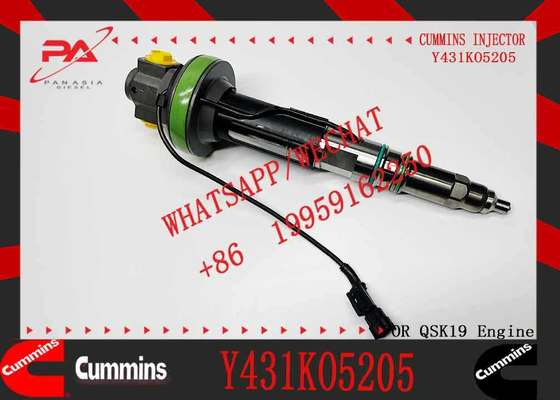 New Construction Machinery Fuel Injector for QSK19 Diesel Compatible Y431KO5199 Y431K05429 Y431KO5205 Y431K05420 for CUMMINS Diesel Engine