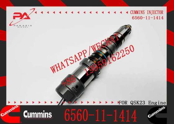 6560-11-1414 6560-11-1114 6560-11-1113 Diesel Fuel Injector for Komatsu Engine 6D170 QSK23 QSK60 QSK19 Excavator PC1250-7