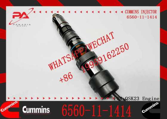 6560-11-1414 6560-11-1114 6560-11-1113 Diesel Fuel Injector for Komatsu Engine 6D170 QSK23 QSK60 QSK19 Excavator PC1250-7
