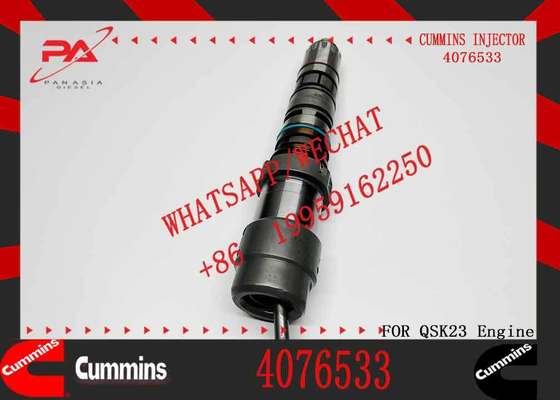 New Construction Machinery Fuel Injector for QSK23 Diesel Compatible for CUMMINS Diesel Engine-Part 4902828 4076533 4088431