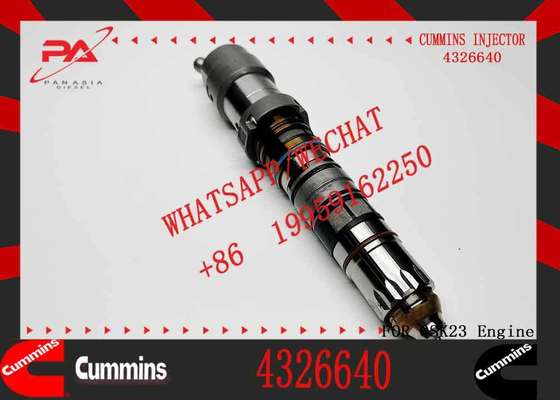 New Construction Machinery Fuel Injector for QSK60 & for CUMMINS Diesel Engine Models 4928349 4326639 4088427 4326640