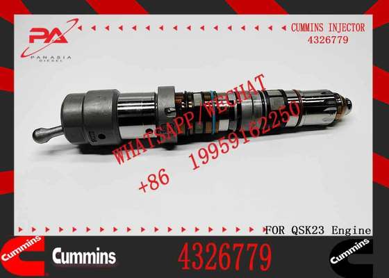 Common Rail Injector Fuel Injecto 4326779 4928346 4928349 for QSK23 Excavator QSK23 QSK45 QSK60