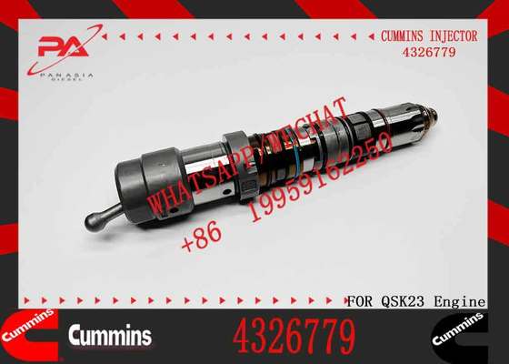 Common Rail Injector Fuel Injecto 4326779 4928346 4928349 for QSK23 Excavator QSK23 QSK45 QSK60