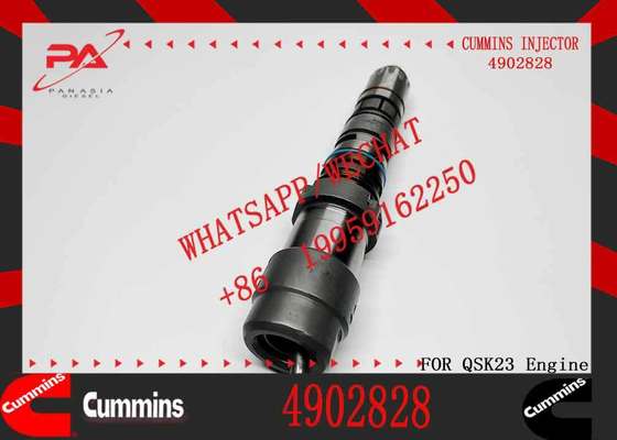 New Construction Machinery Fuel Injector for QSK23 Diesel Compatible for CUMMINS Diesel Engine-Part 4902828 4076533 4088431