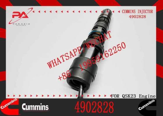 New Construction Machinery Fuel Injector for QSK23 Diesel Compatible for CUMMINS Diesel Engine-Part 4902828 4076533 4088431