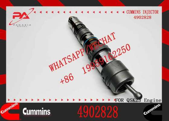New Construction Machinery Fuel Injector for QSK23 Diesel Compatible for CUMMINS Diesel Engine-Part 4902828 4076533 4088431