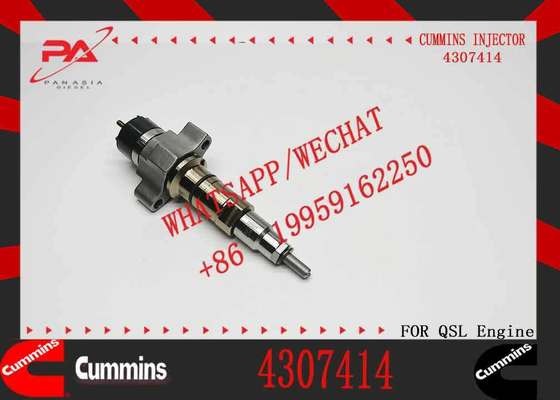 High Quality Diesel Engine Injector 4327072 4307414 Fuel Injector Model 430-7414 for QSL Excavator QSL9.3 ISCE Engine 6L