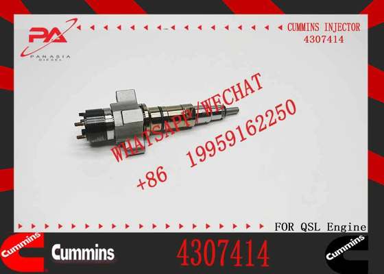 High Quality Diesel Engine Injector 4327072 4307414 Fuel Injector Model 430-7414 for QSL Excavator QSL9.3 ISCE Engine 6L