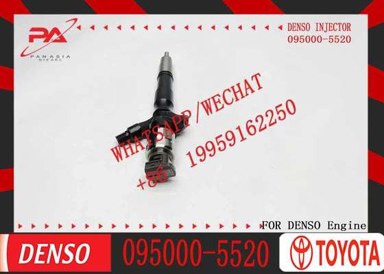 23670-39276 23670-39235 23670-30100 095000-5520 095000-5930 095000-6190 Fuel Injector for Denso Toyota Hilux Hiace 2KD 4WD D4D