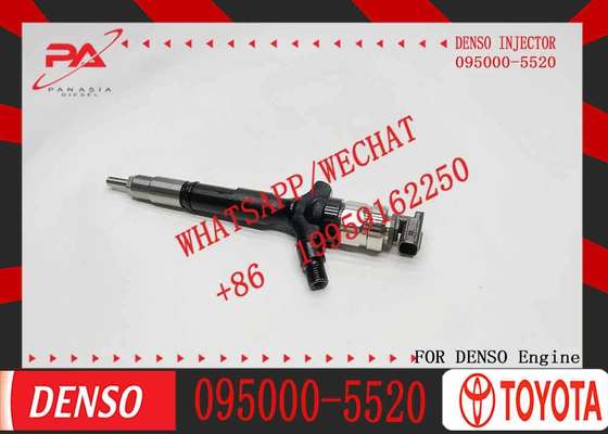 23670-39276 23670-39235 23670-30100 095000-5520 095000-5930 095000-6190 Fuel Injector for Denso Toyota Hilux Hiace 2KD 4WD D4D