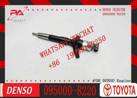 Common Rail Injector Injection Valves 23670-0L050 095000-8290 095000-8220 095000-5930 for Toyota Hiace 2KD-FTV 2005/07