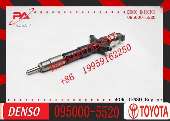 23670-39276 23670-39235 23670-30100 095000-5520 095000-5930 095000-6190 Fuel Injector for Denso Toyota Hilux Hiace 2KD 4WD D4D