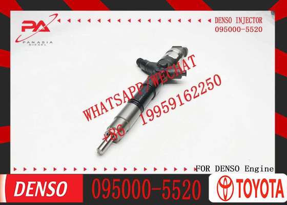 23670-39276 23670-39235 23670-30100 095000-5520 095000-5930 095000-6190 Fuel Injector for Denso Toyota Hilux Hiace 2KD 4WD D4D