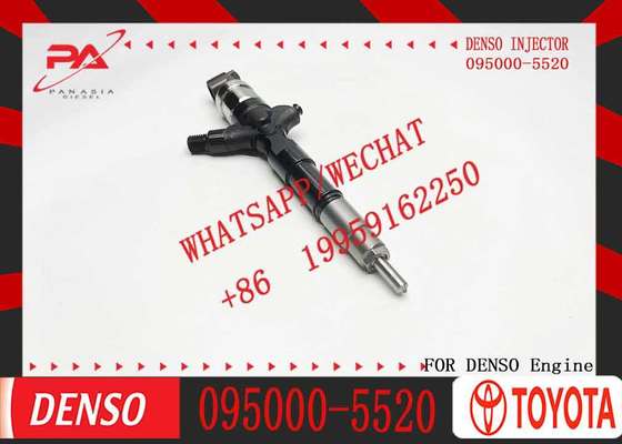23670-39276 23670-39235 23670-30100 095000-5520 095000-5930 095000-6190 Fuel Injector for Denso Toyota Hilux Hiace 2KD 4WD D4D