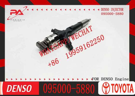 Common Rail Injector 095000-5880 095000-5881 095000-5660 23670-30050 23670-39096 23670-39095 for TOYOTA 2KD-FTV Engine