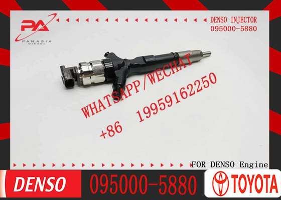 Common Rail Injector 095000-5880 095000-5881 095000-5660 23670-30050 23670-39096 23670-39095 for TOYOTA 2KD-FTV Engine