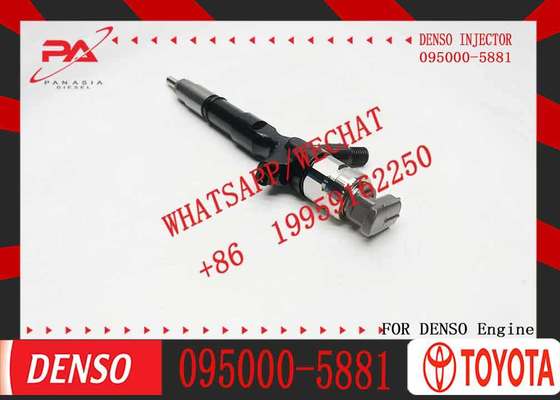 Common Rail Injector 095000-5880 095000-5881 095000-5660 23670-30050 23670-39096 23670-39095 for TOYOTA 2KD-FTV Engine