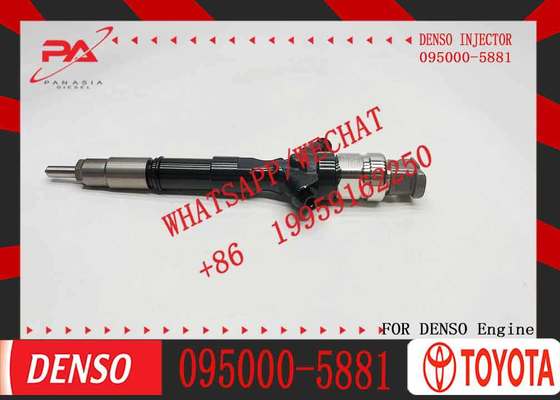 Common Rail Injector 095000-5880 095000-5881 095000-5660 23670-30050 23670-39096 23670-39095 for TOYOTA 2KD-FTV Engine