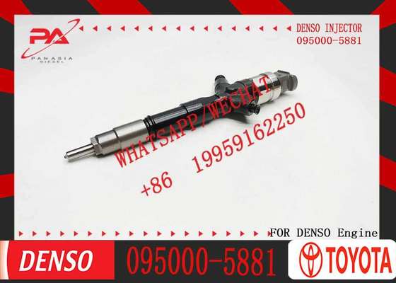 Common Rail Injector 095000-5880 095000-5881 095000-5660 23670-30050 23670-39096 23670-39095 for TOYOTA 2KD-FTV Engine