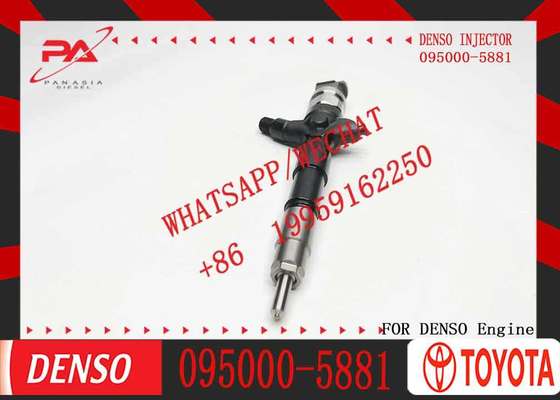 Common Rail Injector 095000-5880 095000-5881 095000-5660 23670-30050 23670-39096 23670-39095 for TOYOTA 2KD-FTV Engine