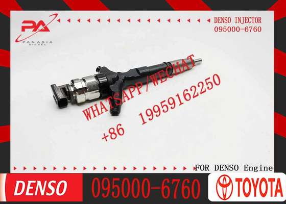 New Diesel Fuel Common Rail Injectors 095000-5920 095000-5921 095000-6760 Hiace 1KD-FTV Hilux 2KD-FTV Injector
