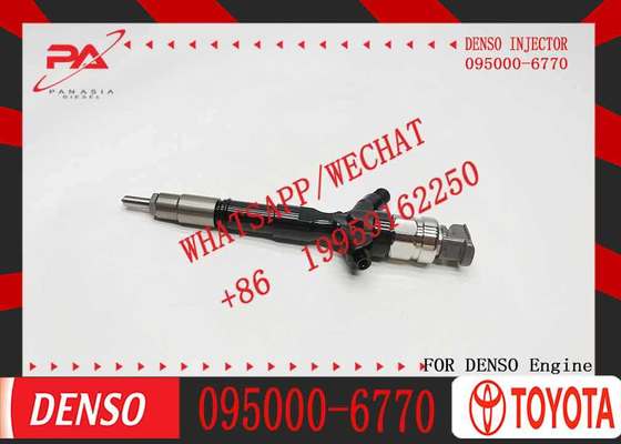 New Fuel Injectors Nozzle 095000-7040 095000-6770 23670-39145 23670-30150 for Toyota Hiace 2.5 D4D HILUX 2KD-FTV Engine