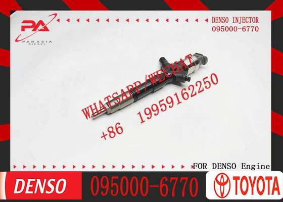 New Fuel Injectors Nozzle 095000-7040 095000-6770 23670-39145 23670-30150 for Toyota Hiace 2.5 D4D HILUX 2KD-FTV Engine
