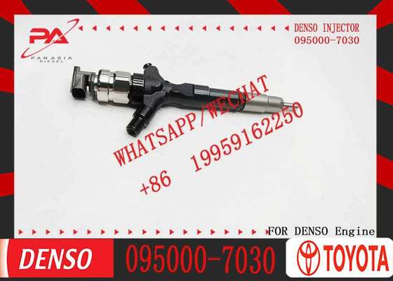 High Quality Common Rail Injector 095000-7030 095000-7031 23670-39185 23670-39186 23670-30140 for 1KD-FTV Engine