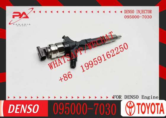 High Quality Common Rail Injector 095000-7030 095000-7031 23670-39185 23670-39186 23670-30140 for 1KD-FTV Engine