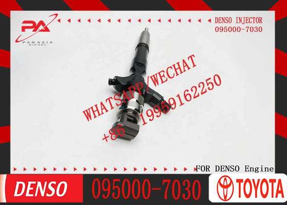 High Quality Common Rail Injector 095000-7030 095000-7031 23670-39185 23670-39186 23670-30140 for 1KD-FTV Engine