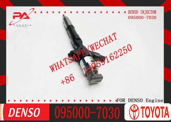 High Quality Common Rail Injector 095000-7030 095000-7031 23670-39185 23670-39186 23670-30140 for 1KD-FTV Engine