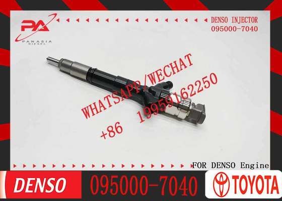New Fuel Injectors Nozzle 095000-7040 095000-6770 23670-39145 23670-30150 for Toyota Hiace 2.5 D4D HILUX 2KD-FTV Engine