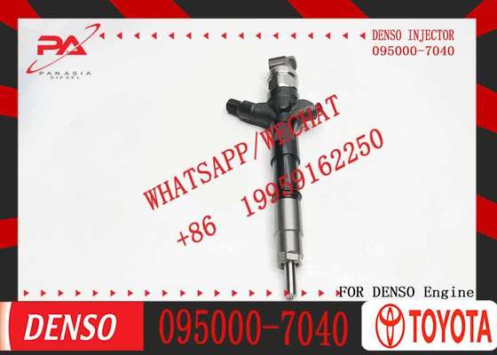 New Fuel Injectors Nozzle 095000-7040 095000-6770 23670-39145 23670-30150 for Toyota Hiace 2.5 D4D HILUX 2KD-FTV Engine