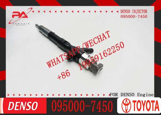 Common Rail Fuel Injector 095000-7450 095000-7451 095000-7452 23670-39225 for TOYOTA 1KD-FTV Euro 4 Factory Price