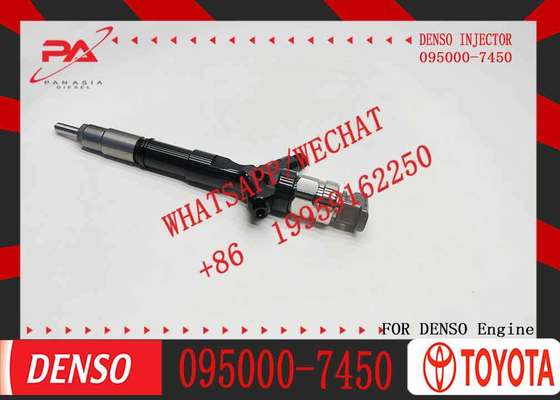 Common Rail Fuel Injector 095000-7450 095000-7451 095000-7452 23670-39225 for TOYOTA 1KD-FTV Euro 4 Factory Price