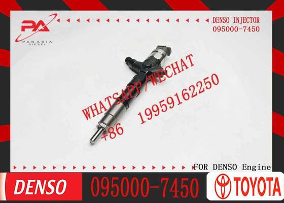 Common Rail Fuel Injector 095000-7450 095000-7451 095000-7452 23670-39225 for TOYOTA 1KD-FTV Euro 4 Factory Price