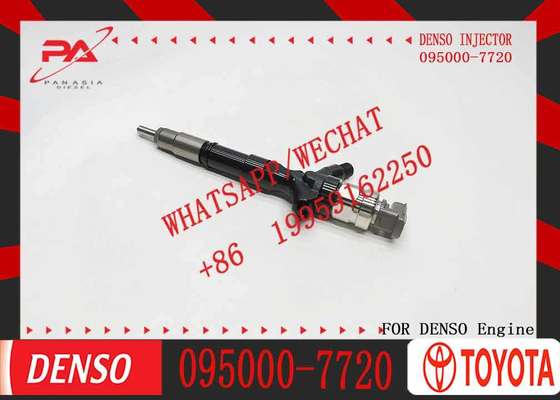 Fuel Injector for Toyota Landcruiser 1KD-FTV J120 Engine 095000-7730 23670-30320 095000-7720 for Excavator Parts