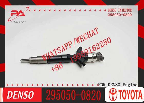 High Quality Fuel Diesel Injector 295050-0820 295050-0070 295050-082#Common Rail Diesel Fuel Injector for Toyota Hilux Hiace