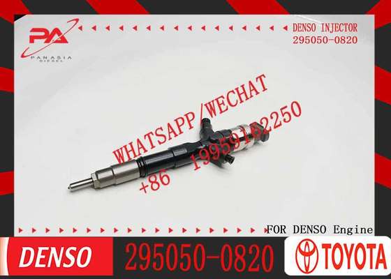 High Quality Fuel Diesel Injector 295050-0820 295050-0070 295050-082#Common Rail Diesel Fuel Injector for Toyota Hilux Hiace