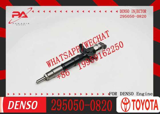 High Quality Fuel Diesel Injector 295050-0820 295050-0070 295050-082#Common Rail Diesel Fuel Injector for Toyota Hilux Hiace