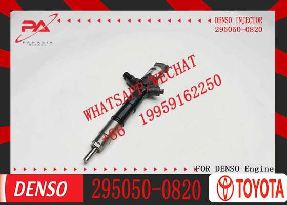 High Quality Fuel Diesel Injector 295050-0820 295050-0070 295050-082#Common Rail Diesel Fuel Injector for Toyota Hilux Hiace